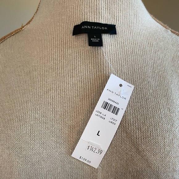 NWT Loft Sweater Coat Jacket - Large - Picture 9 of 12